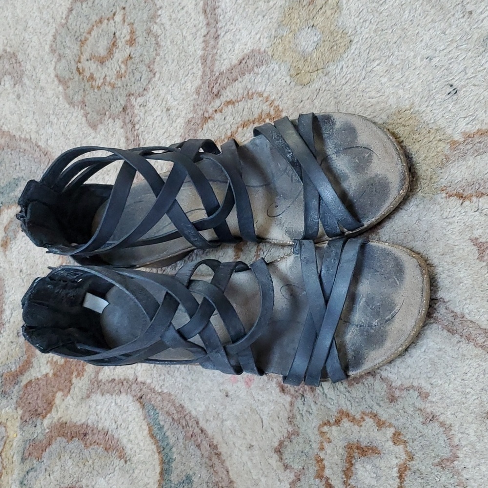 Ahnu Trolley Gladiator wedge sandal